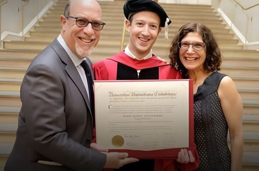  Zuckerberg receives his Harvard University degree, 13 years after dropping out.